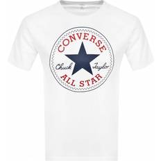 Converse Herre Overdele Converse Nova Chuck Patch T-shirt - White