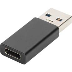 Digitus Kabeladaptere Kabler Digitus USB A-USB C 3.0 M-F Adapter