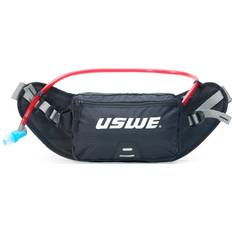 USWE Reflekser Tasker USWE Zulo 2 Summer Hydration Hip Pack - Carbon Black