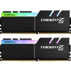 32 GB - 4000 MHz - Belysning - DDR4 - Sort RAM G.Skill Trident Z RGB LED DDR4 4000MHz 2x16GB (F4-4000C16D-32GTZRA)