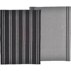 Håndklæder Södahl Soft 2-pack Viskestykke Sort (70x50cm)