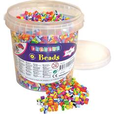PlayBox Heste Legetøj PlayBox Beads Striped in Buckets 5000pcs
