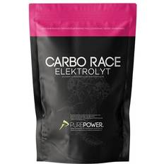 Pulver Kulhydrater Purepower Carbo Race Electrolyte Raspberry 1kg
