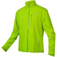 Gul - M - Polyester Tøj Endura Hummvee Waterproof Jacket Men- Hi-Viz Yellow