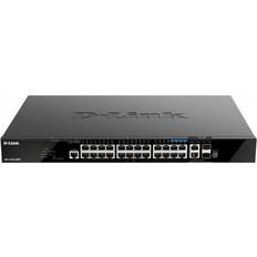 D-Link Fast Ethernet - PoE+ Switche D-Link DGS-1520-28MP