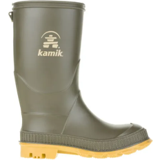 Forår/Somre - Uforede gummistøvler Kamik Kid's The Stomp Rain Boot - Olive
