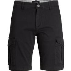 Bomuld - Herre - XL Shorts Jack & Jones Joe Akm Cargo Shorts - Black