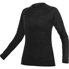 Endura Træningstøj Undertøj Endura BaaBaa Blend Long Sleeve Base Layer Women - Black