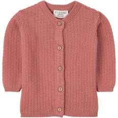 Knapper - Pink Trøjer Fixoni Knit Cardigan - Dusty Rose (422020-5718)