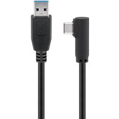 MicroConnect 90°Angled USB A - USB C 3.1 (Gen.1) 1m