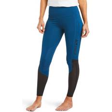 Blå - Polyester Leggings Ariat Eos Knee Patch Tight Women