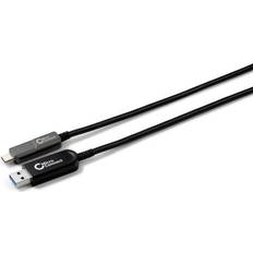 Guld - USB A-USB C - USB-kabel Kabler MicroConnect USB A-USB C 3.1 (Gen.2) 10m