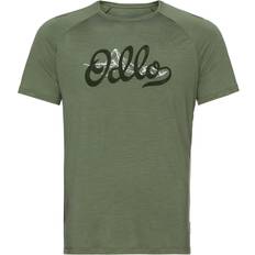 Odlo Concord T-shirt - Matte Green/Graphic SS21