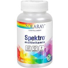D-vitaminer - Magnesium Vitaminer & Mineraler Solaray Spektro Multivitamin 100 stk