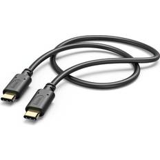 Hama USB C-USB C - USB-kabel Kabler Hama Essential Line USB C-USB C 2.0 0.2m