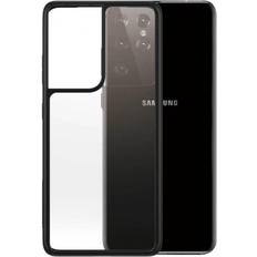 PanzerGlass Samsung Galaxy S21 Ultra Mobiletuier PanzerGlass Black Edition ClearCase for Galaxy S21 Ultra
