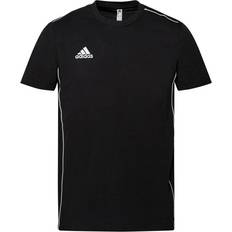 Træningstøj T-shirts & Toppe adidas Core 18 T-shirt Men - Black/White