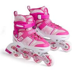 ABEC-7 Inliners California Adjustable Inline - Pink/White