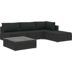 vidaXL 46784 Loungesæt, 1 borde inkl. 3 sofaer