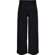 Dame - Elastan/Lycra/Spandex Bukser Jacqueline de Yong Geggo New Long Pants - Black