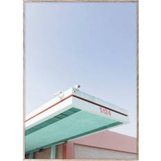 Paper Collective Los Angeles is Pink Plakat 50x70cm