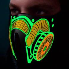 Halvdækkende masker Kostumer Th3 Party LED Gas Mask