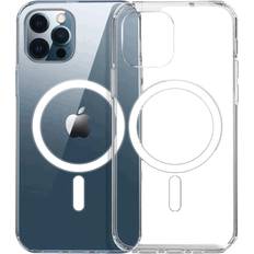 ESTUFF Apple iPhone 12 Pro Mobiletuier eSTUFF Magnetic Hybrid Clear Case for iPhone 12/12 Pro