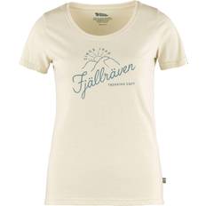 Fjällräven Dame - M T-shirts & Toppe Fjällräven Sunrise T-Shirt W - Chalk White