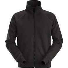 Bomuld - M - Sort Overtøj Snickers Workwear Full Zip Sweatshirt Jacket - Black