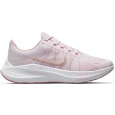 Nike 44 ⅔ - Dame - Pink Sneakers Nike Winflo 8 W - White/Black/Dark Smoke Grey/Metallic Silver