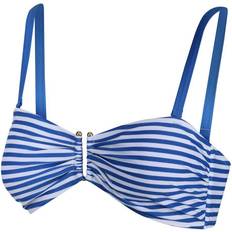 34 - Blå Bikinitoppe Regatta Women's Aceana III Bikini Top - Strong Blue Stripe