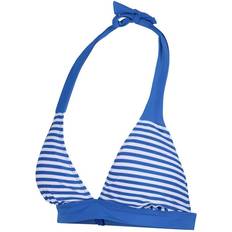 34 - Blå Bikinitoppe Regatta Flavia String Bikini Top - Strong Blue Stripe