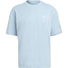 32 - Blå - Elastan/Lycra/Spandex T-shirts adidas Originals Adicolor Classics Satin Tape Tee T-shirt - Ambient Sky