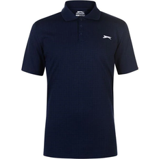 Ternede - XS Polotrøjer Slazenger Men's Check Golf Polo T-shirt - Navy