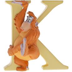 Disney Trælegetøj Disney Alphabet Letter K King Louie 7cm