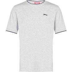 Slazenger T-shirts & Toppe Slazenger Tipped T-shirt - Grey Marl