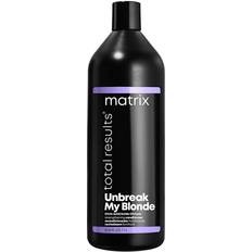 Matrix Kruset hår Balsammer Matrix Total Results Unbreak My Blonde Sulfate-Free Strengthening Conditioner 1000ml