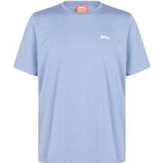 Slazenger Blå Overdele Slazenger Plain T-shirt - Denim Marl