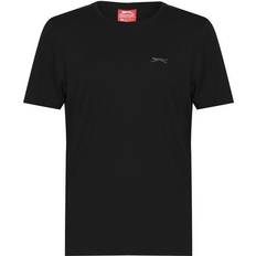 Slazenger Herre Overdele Slazenger Plain T-shirt - Black