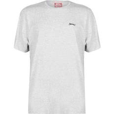Slazenger T-shirts & Toppe Slazenger Plain T-shirt - Grey Marl