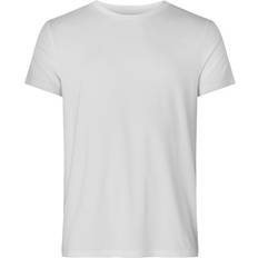 Resteröds Elastan/Lycra/Spandex - Herre Overdele Resteröds Bamboo Crew Neck T-shirt - White
