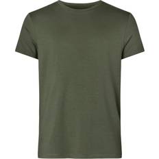 Grå - Herre T-shirts & Toppe Resteröds Bamboo Crew Neck T-shirt - Army