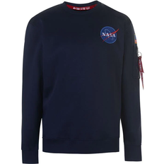 Alpha Industries Blå Sweatere Alpha Industries Space Shuttle Sweater - Rep Blue