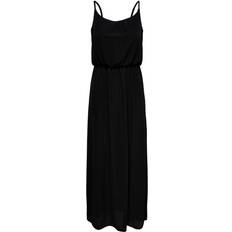 Dame - Lange kjoler - Polyester - Sort Only Sleevless Maxi Dress - Black