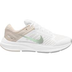 Nike 44 ⅔ - 6 - Dame Sneakers Nike Air Zoom Structure 24 W - White/Barely Green/Light Soft Pink