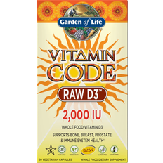 Garden of Life Vitamin Code Raw D3 2000Iu 60 stk