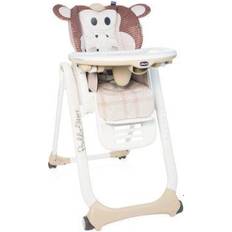 Chicco Hvid Babyudstyr Chicco Polly 2 Start Monkey High Chair
