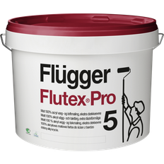 Flügger maling Flügger Flutex Pro 5 Vægmaling Hvid 10L