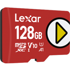 LEXAR 128 GB - microSDXC Hukommelseskort LEXAR Play microSDXC Class 10 UHS-I U1 V10 A1 128GB