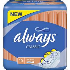 Always Intimhygiejne & Menstruationsbeskyttelse Always Classic Normal with Wings 10-pack
